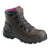 Avenger Womens Builder Mid Brown/Purple Faux Leather Work Boots