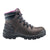 Avenger Womens Builder Mid Brown/Purple Faux Leather Work Boots