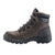Avenger Mens Builder Mid Brown Faux Leather Work Boots