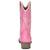 Lil Westerner Kids Girls Pink Faux Leather Western Cowboy Boots