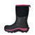 Dryshod Womens Arctic Storm Mid Black/Pink Neoprene Extreme-Cold Snow Boots