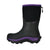 Dryshod Womens Arctic Storm Mid Black/Purple Neoprene Extreme-Cold Snow Boots