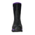 Dryshod Womens Arctic Storm Mid Black/Purple Neoprene Extreme-Cold Snow Boots
