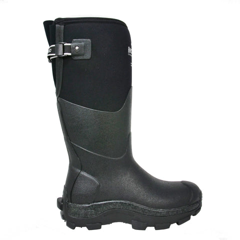 Dryshod Womens Arctic Storm Hi Gusset Black Neoprene Extreme Snow Boots