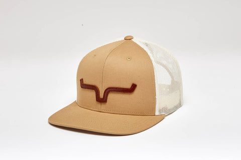 Kimes Ranch Unisex ATG WW Brown Cotton Twill Trucker Cap