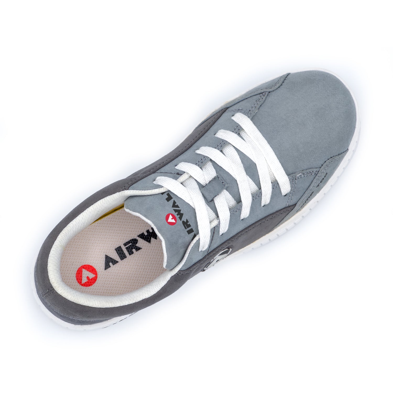 AirWalk Womens Camino Grey/White Suede CT EH Work Shoes – The