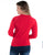 Cowgirl Tuff Womens Breathe Tee Flag Bright Red Nylon L/S T-Shirt