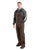 Berne Apparel Mens Heartland Unlined Washed Duck Bark 100% Cotton Bib Overall