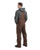 Berne Mens Heartland Unlined Washed Duck Bark 100% Cotton Bib Overall
