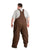 Berne Mens Heartland Unlined Washed Duck Bark 100% Cotton Bib Overall
