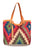 Scully Womens Southwest Blanket Multi-Color Wool Blend Shoulder Tote Bag
