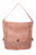 Scully Womens Large Brass Sand Leather Bucket Bag