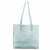 Scully Womens Artisan Print Carryall Turquoise Leather 13x13x4.5in Tote Bag