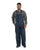 Berne Apparel Mens Heritage Twill Insulated Navy Cotton Blend Bib Overall