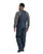 Berne Apparel Mens Heritage Twill Insulated Navy Cotton Blend Bib Overall