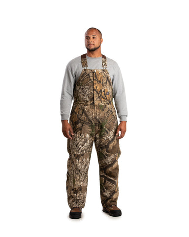 Berne Mens Heritage Insulated Duck Realtree Apx 100% Cotton Bib Overall 2XL