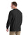 Berne Apparel Mens Heavyweight Pocket Tee Black 100% Cotton L/S T-Shirt