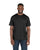 Berne Mens Black Cotton Blend Light Performance Tee S/S