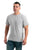 Berne Mens Grey 100% Cotton Lightweight Performance Tee S/S