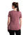 Berne Mauve Cotton Blend Ladies Lightweight Performance V-Neck S/S