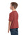 Berne Youth Unisex Performance Pocket Deep Red Cotton Blend S/S T-Shirt