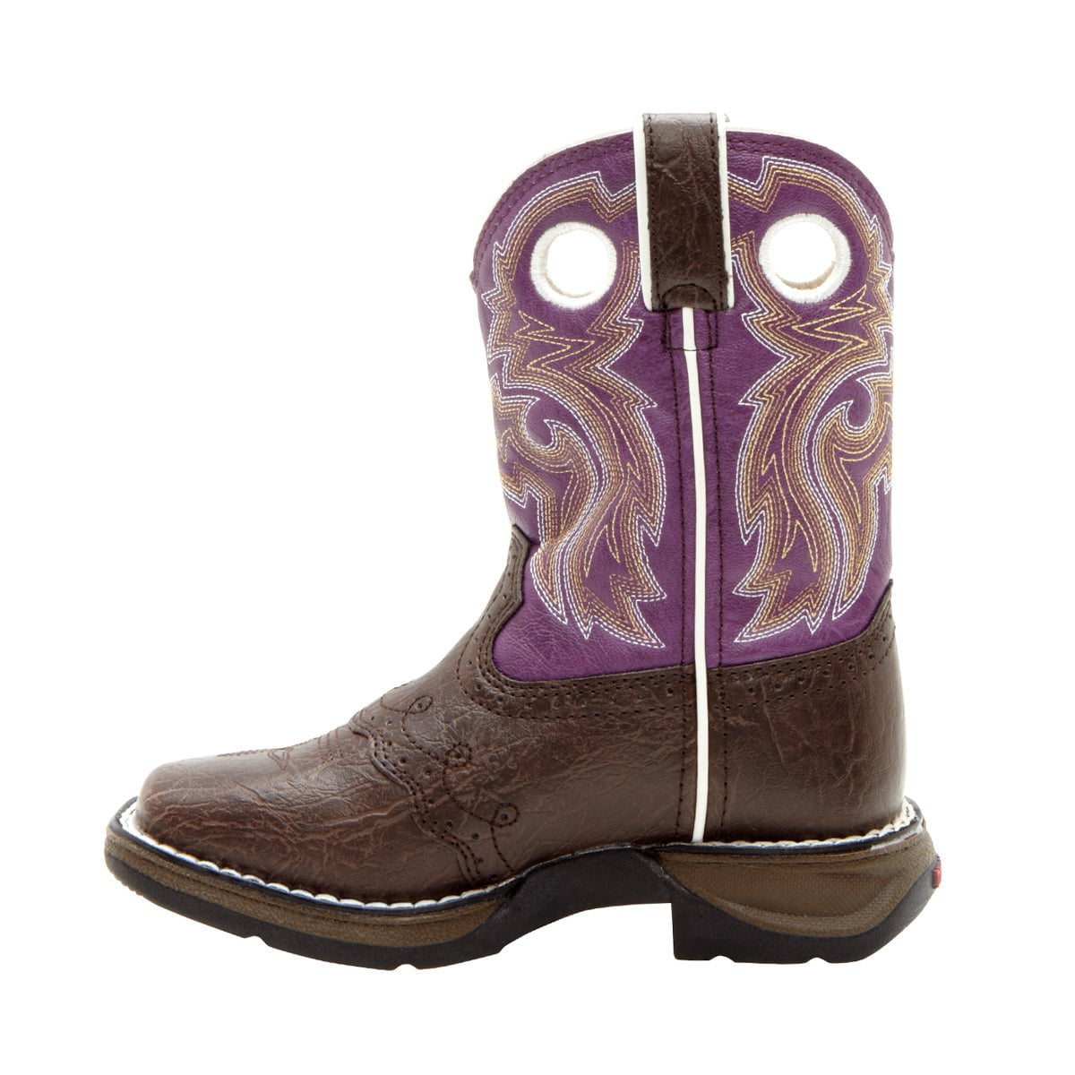 Lil Flirt by Durango Girls Purple Faux Leather Lacey Western Cowboy B The Western Company