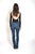 Kimes Ranch Womens Betty 17 Jeans Blue Cotton Blend Mid Rise Bootcut 8x32