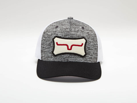 Kimes Ranch Unisex Boneyard Grey Heather Cotton Twill Trucker Cap