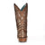 Corral Womens C3275 Brown Goat Leather 11in Studs Orix Glitter Cowboy Boots