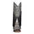 Corral Womens Intricate Fringe Cowboy Boots Leather Black/White