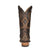 Corral Mens C3990 Brown Leather Overlay Cowboy Boots
