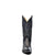Corral Mens Woven Detail Snip Toe Black Cowhide Leather 12.5in Cowboy Boots