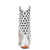 Corral Womens Luminescent Stars Lamb Fringe White Cowhide 15.5in Cowboy Boots