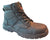 Hoss Boots Mens Carter Black Leather/Nylon Full-Grain Work Boots