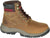 CAT Womens Dryverse 6In Wp Dark Beige Leather Work Boots 7.5 M