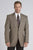 Circle S Mens Donegal Brown Wool Blend Big Plano Sportcoat Jacket Blazer 58 RX