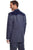 Circle S Mens Heather Navy Polyester Boise Sportcoat Jacket Blazer 40 L