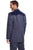 Circle S Mens Heather Navy Polyester Boise Sportcoat Western 52 LX