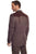 Circle S Mens Heather Chestnut Polyester Boise Sportcoat Jacket Blazer 42 S