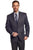 Circle S Mens Charcoal Polyester Vegas Sportcoat Jacket Blazer 44 R