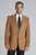 Circle S Mens Camel 100% Cotton Lubbock Sportcoat Corduroy Jacket Blazer 54 LX