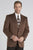 Circle S Mens Chestnut 100% Microsuede Houston Western Jacket Blazer 48 R