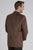 Circle S Mens Chestnut 100% Microsuede Houston Western Jacket Blazer 38 R
