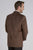 Cripple Creek Mens Houston Microsuede Chestnut 100% Polyester Sport Coat