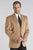 Circle S Mens Camel 100% Microsuede Galveston Boot Stitch Jacket Blazer 40 L