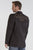 Circle S Mens Black 100% Microsuede Galveston Boot Stitch Jacket Blazer 42 R