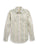 Ely and Walker Womens Granddaddy Bluebonnet Stripe Ecru 100% Cotton L/S Shirt
