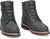Chippewa Mens Super DNA 6in WP Steel Toe 400G Charcoal Black Leather Work Boots 10.5 E