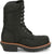 Chippewa Mens Thunderstruck 9in WP Comp Toe Charcoal Black Leather Work Boots