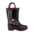 Case IH Kids Boys Black/Red Rubber Work Boots